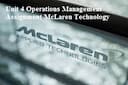 Unit 4 Operations Management Assignment McLaren Technology 