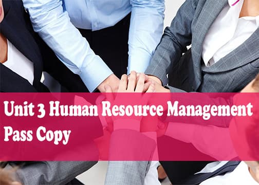 Unit 3 Human Resource Management Pass Copy 