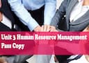 Unit 3 Human Resource Management Pass Copy 