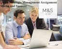 Unit 4 Strategic Management Assignment Marks and Spencer