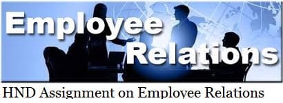 Assignment on Employee Relations