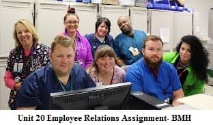 Unit 20 Employee Relations Assignment- BMH 